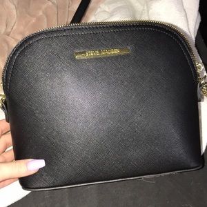 Black Steven madden purse
